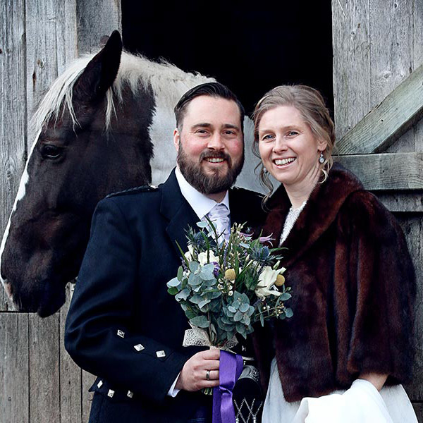 Wedding venue in the Tweed Valley